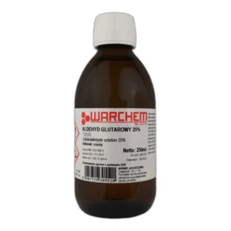 Aldehyd Glutarowy 25% - Czysty - 250Ml — CAS 111-30-8 — C5H8O2 — odczynnik chemiczny