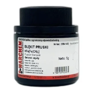 Błękit Pruski - Czysty - 5G — CAS 14038-43-8 — C18Fe7N18 — odczynnik chemiczny