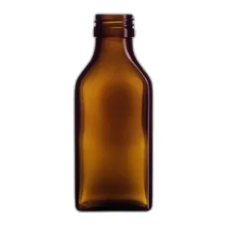 butelka apteczna płaska — zdjęcie produktu