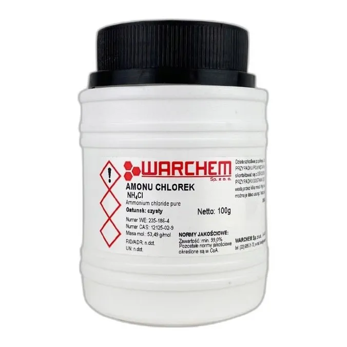 Chlorek Amonu — CAS 12125-02-9 — ClH4N — odczynnik chemiczny