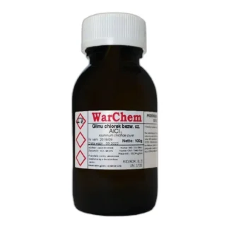 Chlorek Glinu Bezwodny - Czysty - 100G — CAS 7446-70-0 — AlCl3 — odczynnik chemiczny