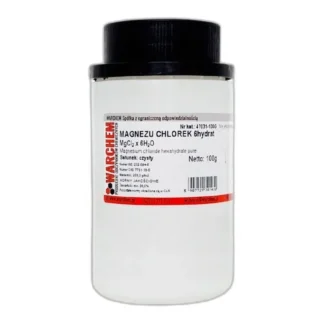 Chlorek Magnezu 6Hydrat - Czysty - 100G — CAS 7786-30-3 — Cl2Mg — odczynnik chemiczny