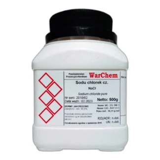 Chlorek Sodu — CAS 7647-14-5 — ClNa — odczynnik chemiczny
