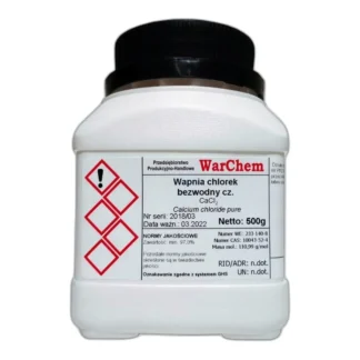 Chlorek Wapnia — CAS 10043-52-4 — CaCl2 — odczynnik chemiczny