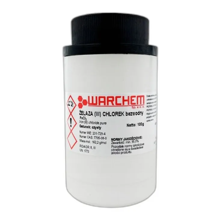 Chlorek Żelaza(Iii) — CAS 7705-08-0 — Cl3Fe — odczynnik chemiczny