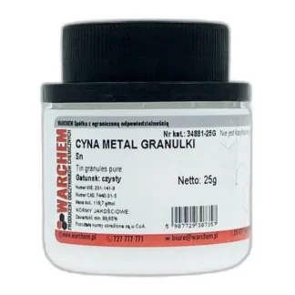 cyna metal granulki — zdjęcie produktu