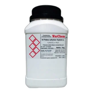 Cytrynian Potasu 1Hydrat - Czysty - 1Kg — CAS 6100-05-6 — C6H7K3O8 — odczynnik chemiczny