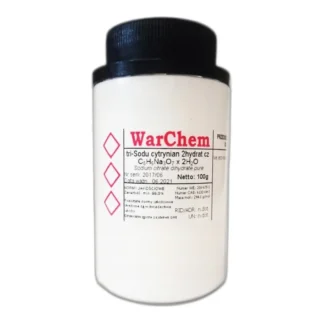 Cytrynian Sodu - 100G Warchem [54744] — CAS 68-04-2 — C6H5Na3O7 — odczynnik chemiczny