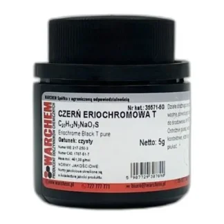 Czerń Eriochromowa T - Czysty - 5G — CAS 1787-61-7 — C20H12N3NaO7S — odczynnik chemiczny