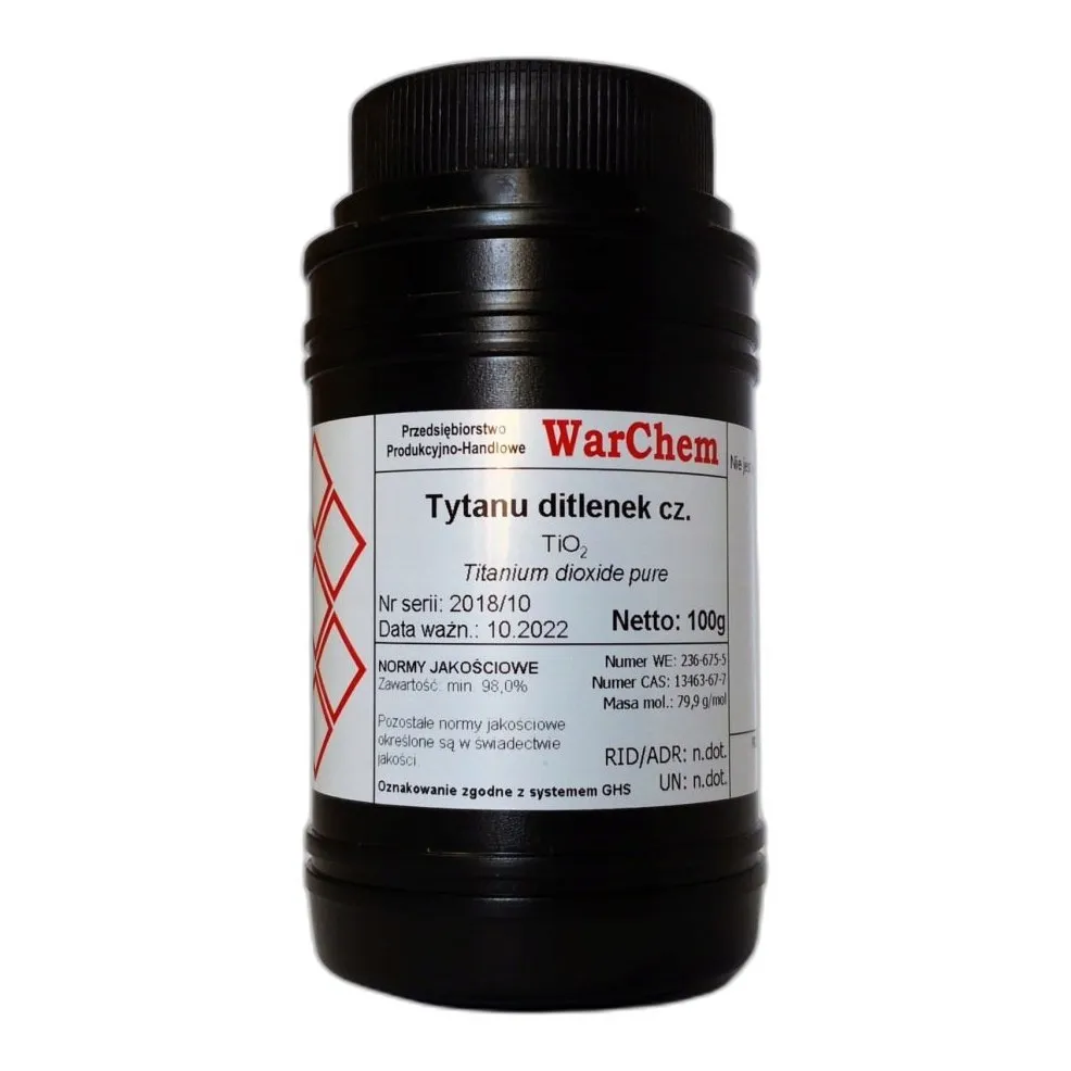 Tlenek Tytanu(Iv) — CAS 13463-67-7 — O2Ti — odczynnik chemiczny