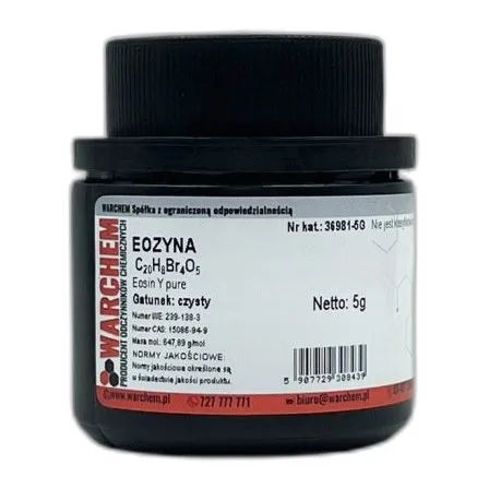 Eozyna - Czysty - 5G — CAS 17372-87-1 — C20H6Br4Na2O5 — odczynnik chemiczny