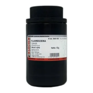 Fluoresceina - Czysty - 50G — CAS 2321-07-5 — C20H12O5 — odczynnik chemiczny