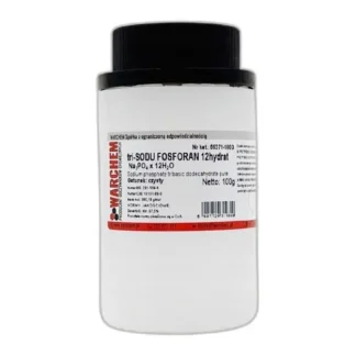 Fosforan Tri-Sodu 12Hydrat - Czysty - 100G — CAS 10101-89-0 — H24Na3O16P — odczynnik chemiczny