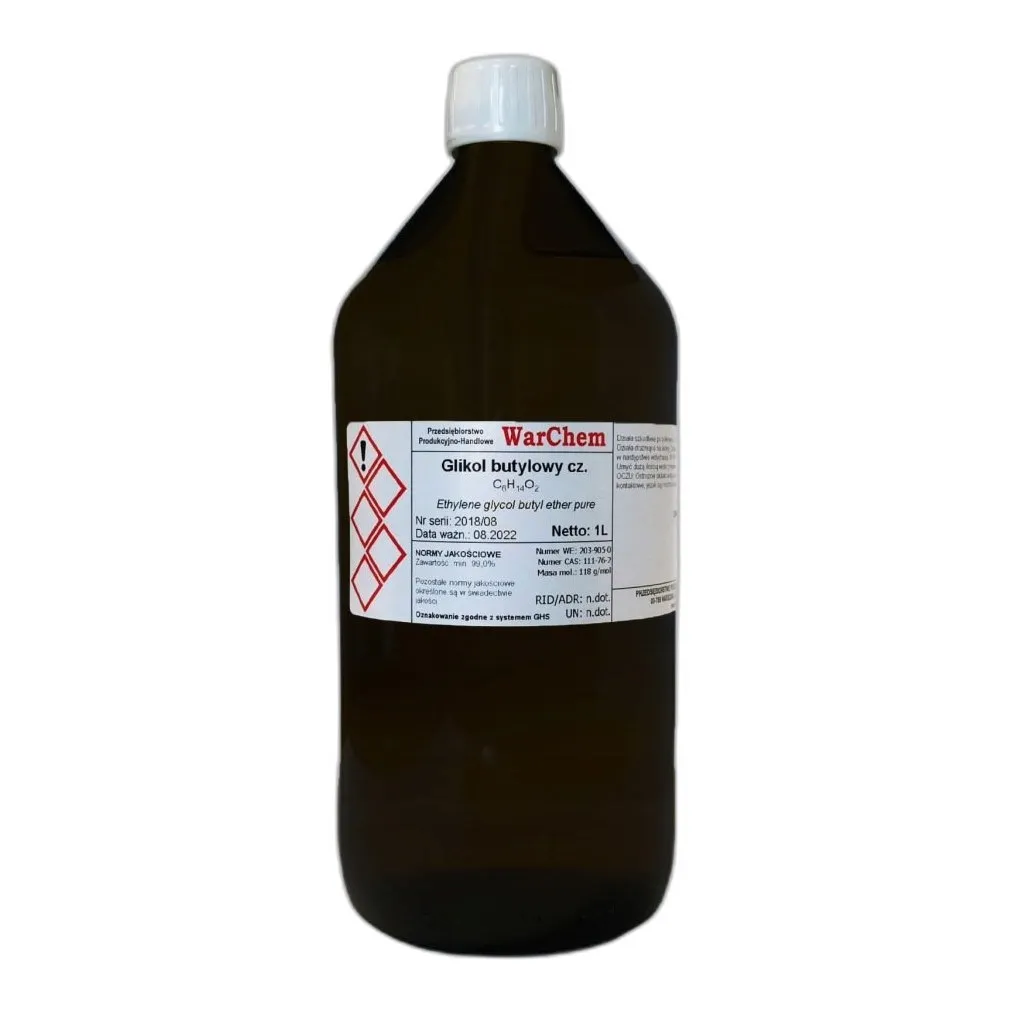 Glikol Butylowy - Czysty - 1L — CAS 111-76-2 — C6H14O2 — odczynnik chemiczny