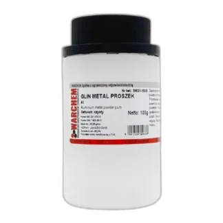 Glin Metal Proszek - Czysty - 100G — CAS 7429-90-5 — Al — odczynnik chemiczny