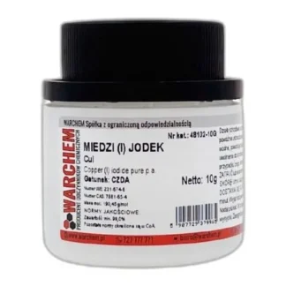 Jodek Miedzi (I) - Czda - 10G — CAS 7681-65-4 — CuI — odczynnik chemiczny
