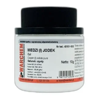Jodek Miedzi(I) 10 G – Wysoka Czystość Do Prac Lab — CAS 7681-65-4 — CuI — odczynnik chemiczny
