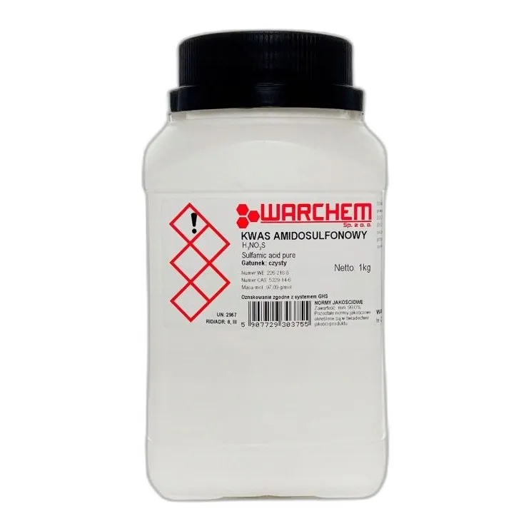 Kwas Amidosulfonowy - Czysty - 1Kg — CAS 5329-14-6 — H3NO3S — odczynnik chemiczny