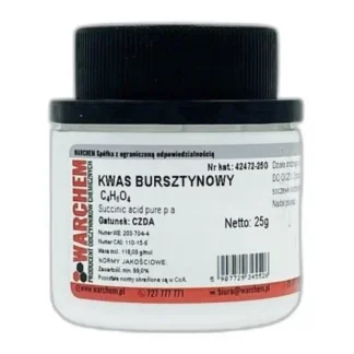 Kwas Butanodiowy — CAS 110-15-6 — C4H6O4 — odczynnik chemiczny