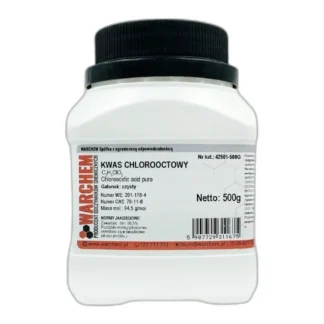 Kwas Chlorooctowy - Czysty - 500G — CAS 79-11-8 — C2H3ClO2 — odczynnik chemiczny