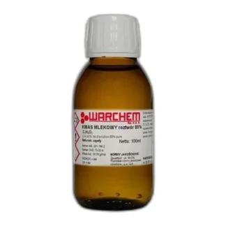 Kwas 2-Hydroksypropanowy — CAS 50-21-5 — C3H6O3 — odczynnik chemiczny