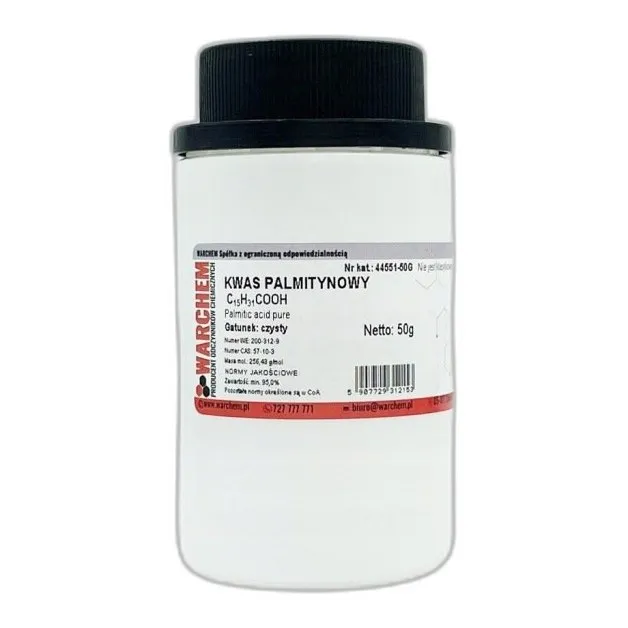 Kwas Heksadekanowy — CAS 57-10-3 — C16H32O2 — odczynnik chemiczny
