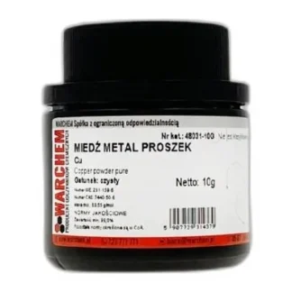 Miedź Metal Proszek - Czysty - 10G — CAS 7440-50-8 — Cu — odczynnik chemiczny