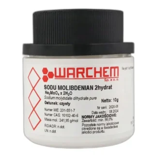 Molibdenian(Vi) Sodu — CAS 7631-95-0 — MoNa2O4 — odczynnik chemiczny