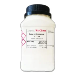 Mrówczan Sodu - 500G Warchem [55616] — CAS 143-33-9 — CNNa — odczynnik chemiczny