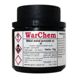 Nikiel Metal Proszek - Czysty - 10G — CAS 7440-02-0 — Ni — odczynnik chemiczny