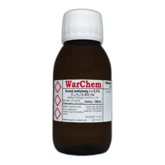 Oranż Metylowy - 100Ml Warchem [50094] — CAS 547-58-0 — C14H14N3NaO3S — odczynnik chemiczny