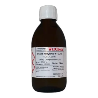 Oranż Metylowy - 250Ml Warchem [50095] — CAS 547-58-0 — C14H14N3NaO3S — odczynnik chemiczny