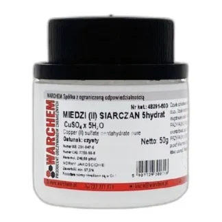 Siarczan(Vi) Miedzi(Ii) — CAS 7758-98-7 — CuO4S — odczynnik chemiczny