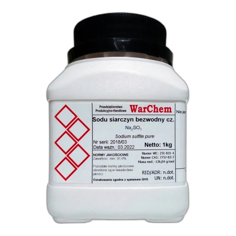 Siarczan(Iv) Sodu — CAS 7757-83-7 — Na2O3S — odczynnik chemiczny