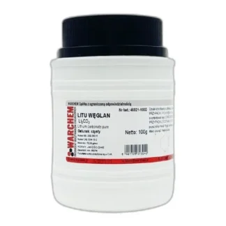 Węglan Litu - Czysty - 100G — CAS 554-13-2 — CLi2O3 — odczynnik chemiczny