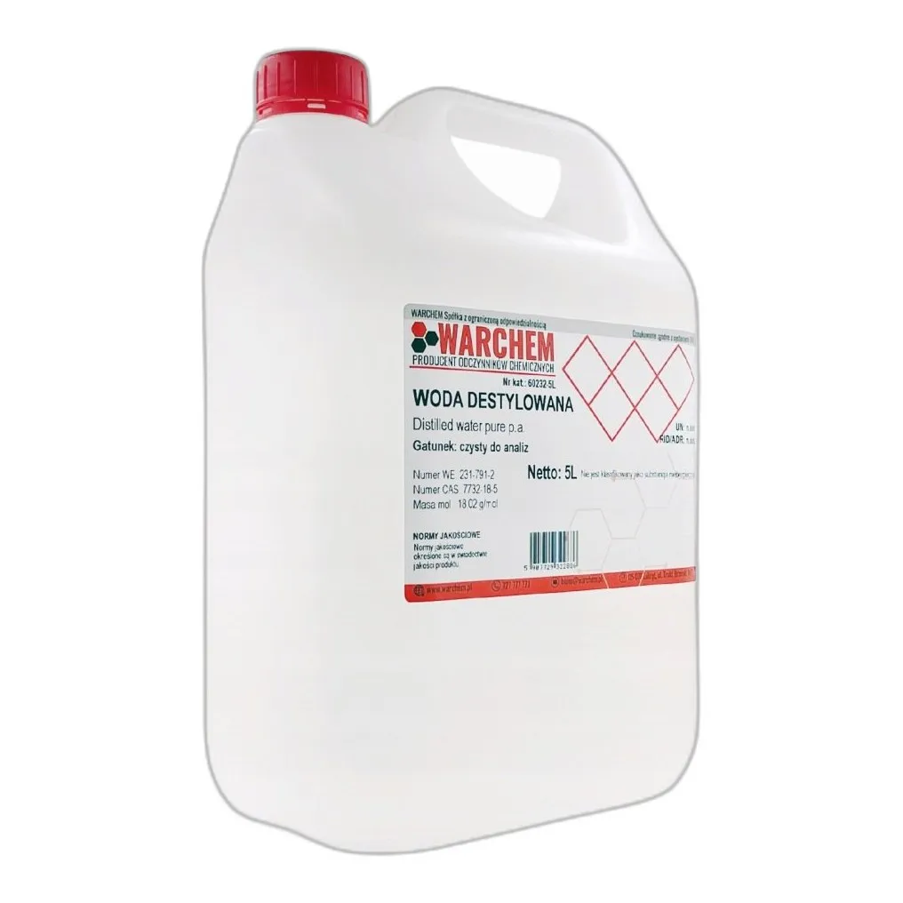 woda destylowana 5 — zdjęcie produktu
