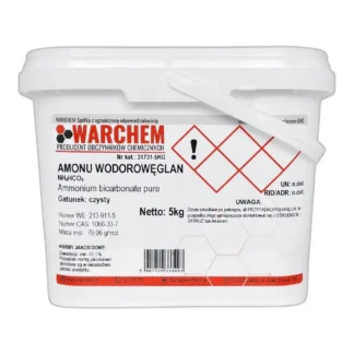 Wodorowęglan Amonu - Czysty - 5Kg — CAS 1066-33-7 — CH5NO3 — odczynnik chemiczny