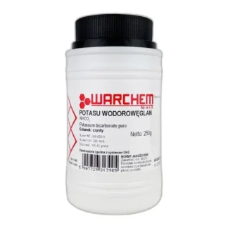Wodorowęglan Potasu - 250G Warchem [52615] — CAS 298-14-6 — CHKO3 — odczynnik chemiczny